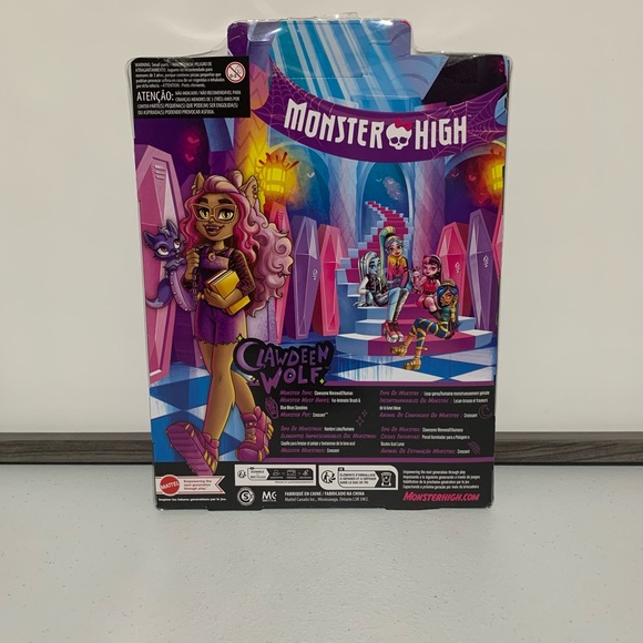 Monster High®: Clawdeen Wolf™ Fashion Doll with Pet and Accessories-New - Picture 2 of 9